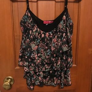 Floral tank top
